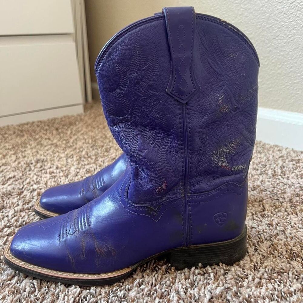 Ariat Kids Purple Western Boots
